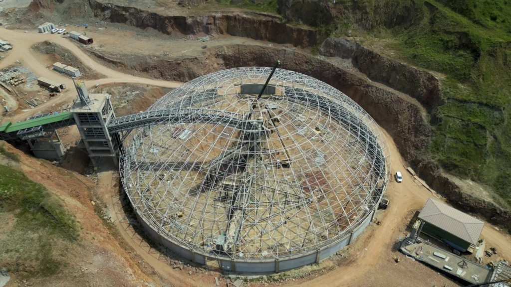Bursa Cement Factory Space Frame Project