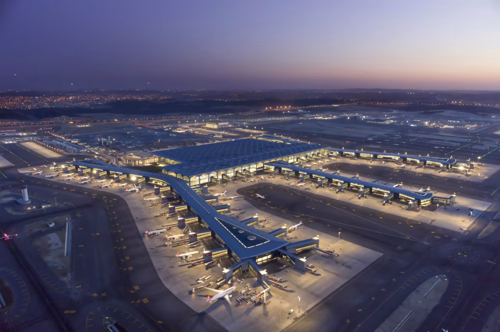 Istanbul (IST) Airport Pier Structures