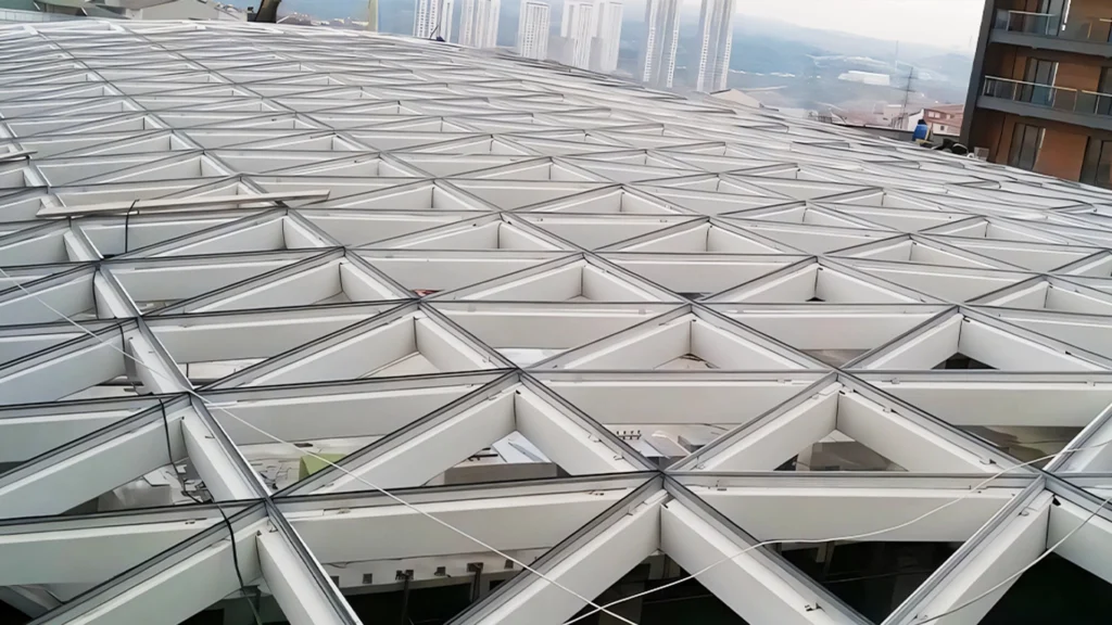 İstanbul Eyüp Park AVM Skylight ve Buz Pisti Çatı Sistemi