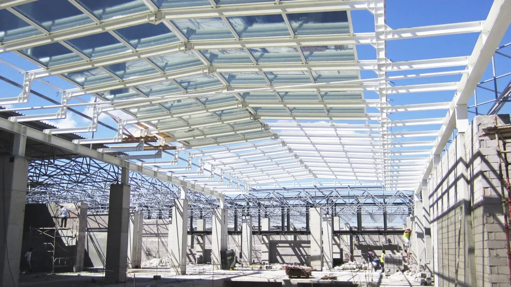 İstanbul Eyüp Park AVM Skylight ve Buz Pisti Çatı Sistemi