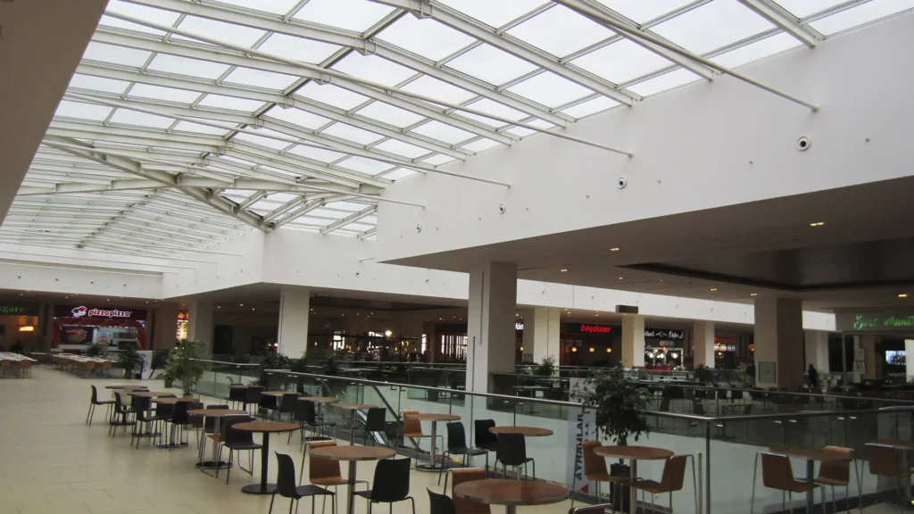 İstanbul Eyüp Park AVM Skylight ve Buz Pisti Çatı Sistemi