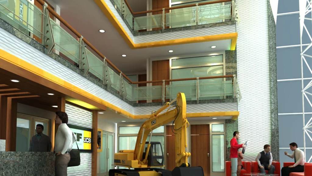 JCB Service Station Building