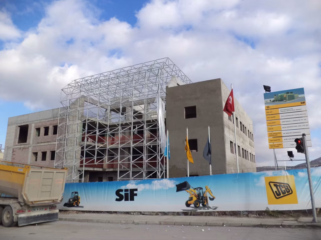 JCB Service Station Building