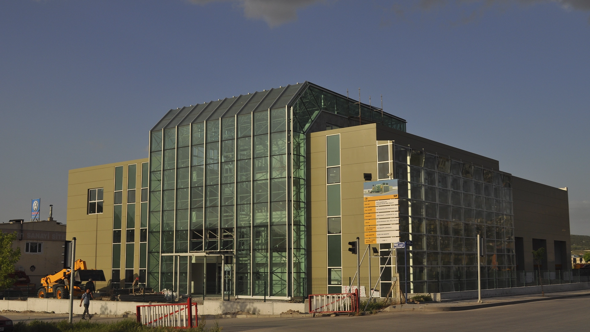 JCB Service Station Building