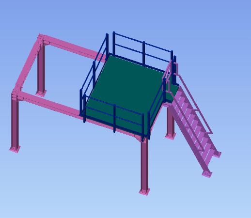 Steel Cages Ladders